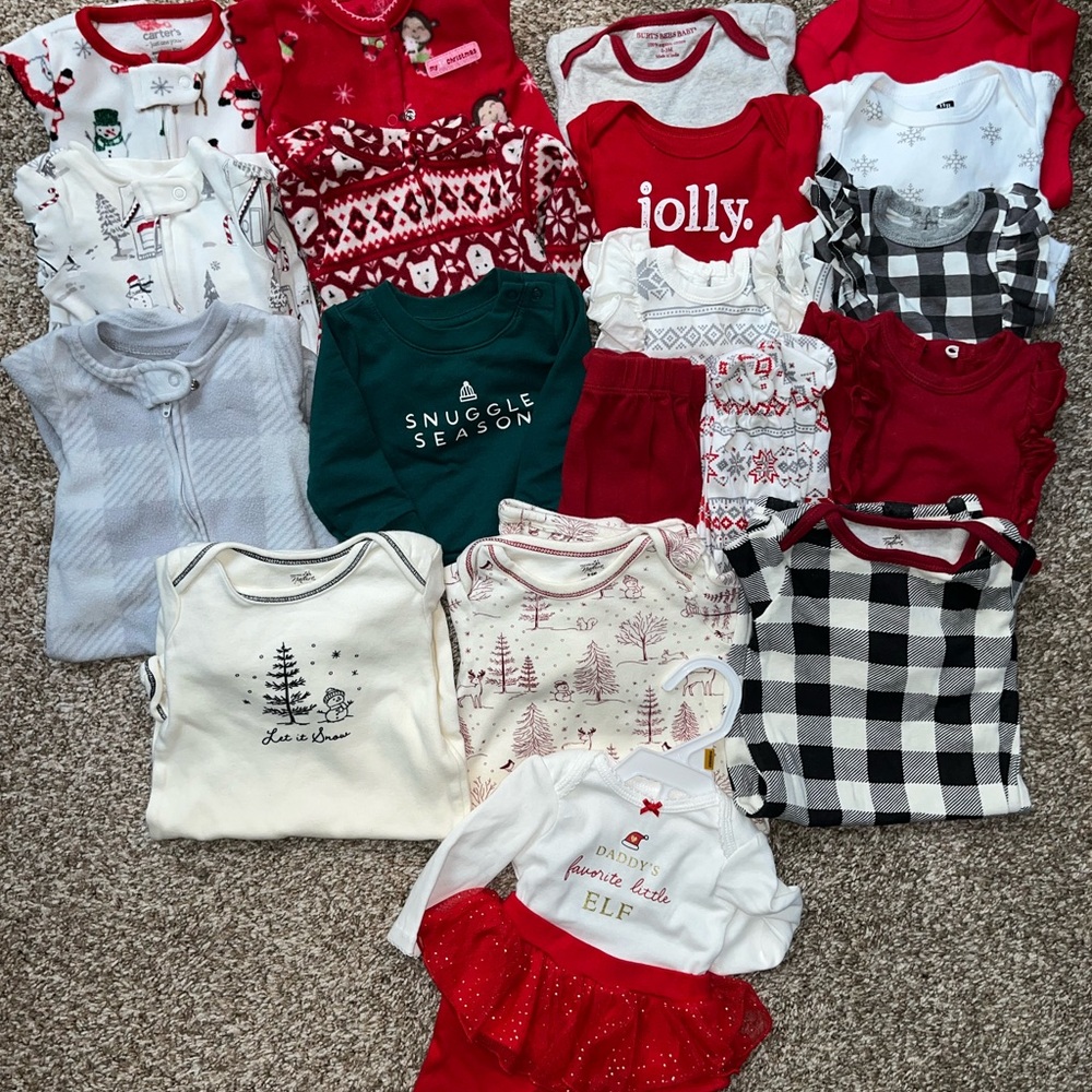 Baby Christmas Lot